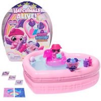 Игрушка Spin Master 6072786 Set Hatchimals Alive, Curcubeu Neon: Petrecere la piscină