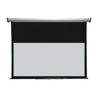 Electrical 300x213cm Reflecta Motor GF SilverLine (290x163) 16:9 black rear/black border, 81855