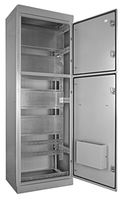 19" 18U Standard Rack Metal Cabinet Glass Door, NP6618G, 600*600*1000