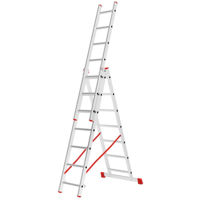 Scară Bau Welt Multifuncţională secţionată din aluminiu 3*7 (7m)