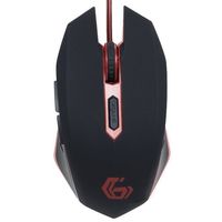 Mouse Gembird MUSG-001-R, USB, Red