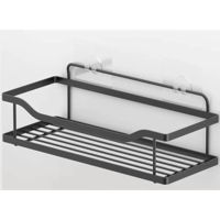 Полка для ванной Teknotel ST185n Raft pentru baie 30x12x13cm, negru