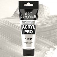 Краска акриловая Art Kompozit, (017) Серебро светлое, 75 мл