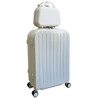 Valiză Bags Set Connect White M+XS