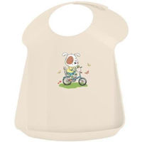 Bavețică Бытпласт 45670 Нагрудник детский Пластишка 35x25x5cm бежевый