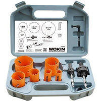 Набор головок, бит, насадок Wokin Set de 9 carote BIMETAL 19 - 57 mm (756509)