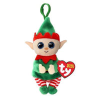 Jucărie de pluș TY TY43117 Breloc Elf Elfonzo 8.5cm