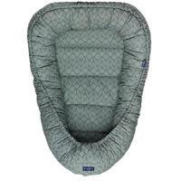 Гнездо для новорожденных Zaffiro Geo Bottle green