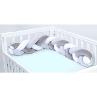 Бортик для кроватки Veres 154.02.8 Бампер-коса Grey Gradient 120*15