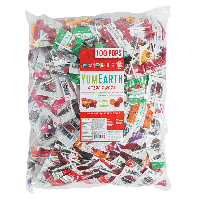 Organic Fruit Assorted Pops YumEarth 100 buc