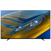 65" OLED SMART TV SONY XR65A80LAEP, 3840x2160 4K UHD, Android TV, Negru