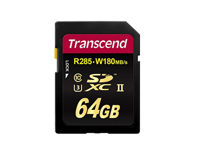 Cartela de memorie Transcend 64GB SDXC Class 10 UHS-II 700x