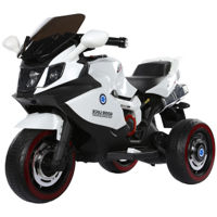 Mașină electrică pentru copii Chipolino Lumix white ELMLU0232WH