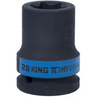 Набор головок, бит, насадок King Tony 657528M головка ударная 3/4" E28