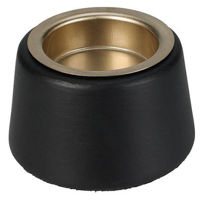 Декор Holland 51015 Подсвечник дерево манго 6.5x4cm, черный