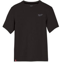 Îmbrăcăminte de lucru Milwaukee 4932492965 tricou hibrid HTSSBL, negru, marimea L