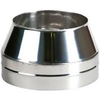 Дымоход miscellaneous Конусный наконечник изолированный d.150x200 (316-304)