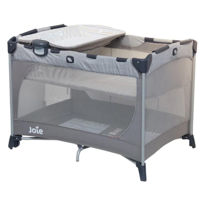 Манеж Joie P1028LAF03000 Patut pliant Commuter Change Gray Stripes