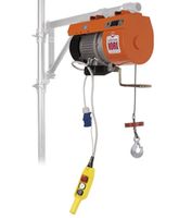 Hoists with bracket and clamps