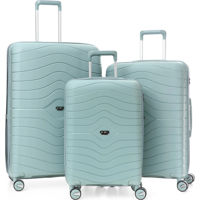 Чемодан CCS 5242 Set Blue