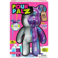 Набор для творчества miscellaneous GSG25023 Pour Palz DIY Paint Bear, Neon