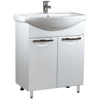 Dulap pentru lavoar Mashtab 11612 Delfin cu 2 usi 60cm Alb