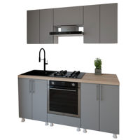 Мебель для кухни Smartex (30089) K3 180сm Grafit