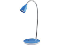 Настольная лампа NASSAU синий LED 1л 6277