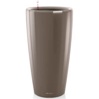 Цветочный горшок Lechuza Rondo Premium 32, Shiny Taupe