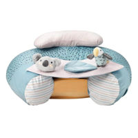 Гнездо для новорожденных Nuby NU ID89070 Подушка-Кресло Игровое Animal Adventure 6m+
