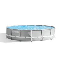 Intex Piscină cu сadru metalic, 457x122 cm