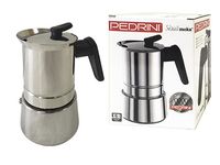 Ibric de cafea pentru 6 cani Pedrini Caffe, din inox