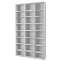Офисный стеллаж Nex Home Многофункциональная полка, 101x16,3x178 см, белая (15-24-01)