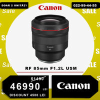 Canon RF 85mm F1.2L USM (DISCOUNT 4500 lei)