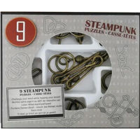 Головоломка Eureka 473207 9 Steampunk Puzzles - (grey box)