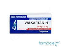 Valsartan-H comp. 160 mg + 25 mg N10x3 (Balkan)