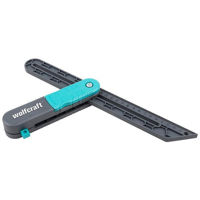 Nivelă Wolfcraft Echer reglabil cu functie de trasator paralel 6958000