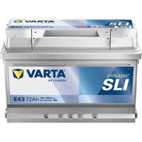 Автомобильный аккумулятор Varta 72AH 680A(EN) клемы 0 (278x175x175) S4 007 (572409068K262)