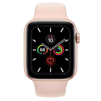 Apple Watch Series 5 44mm/Gold Aluminium Case With Pink Sand Sport Band, MWVE2 GPS