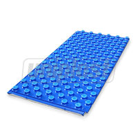 Плита пенополистирольная для теплого пола профильная 1.2 м x 0.6 м x 22 мм KR/50L-B 1G (синяя)  KOTAR