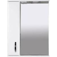 Зеркало для ванной Bayro Allure 600x750 левый белый мат