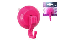 Carlig pe ventuza MSV 5.5cm, liliac, plastic