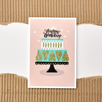 Открытка "Happy Birthday"