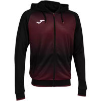 Одежда для спорта Joma Tiger V Zip-Up Hoodie Black Burgundy (XS) 103236.115