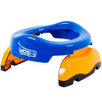 Oală U-Grow UPP01-BLU Olita portabile si 10 pungi de unică folosință, de culoare albastra