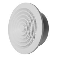 Grila ventilatie de pod, plastic D.125 NGA125  EUROPLAST