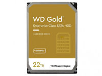 3.5" HDD 22.0TB-SATA-512MB Western Digital "Gold (WD221KRYZ)", Enterprise, CMR, 7200rpm, 2.5M (MTBF)