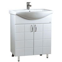 Dulap pentru lavoar Mashtab 11557 Domino cu 2 usi 60cm Alb