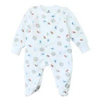 Детская одежда Minikin 231540168 Комбинезон MIX 68см Белый c узором