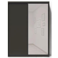 Dulap Fabrik Home Купе 1 зеркало 1600 Oslo базальт